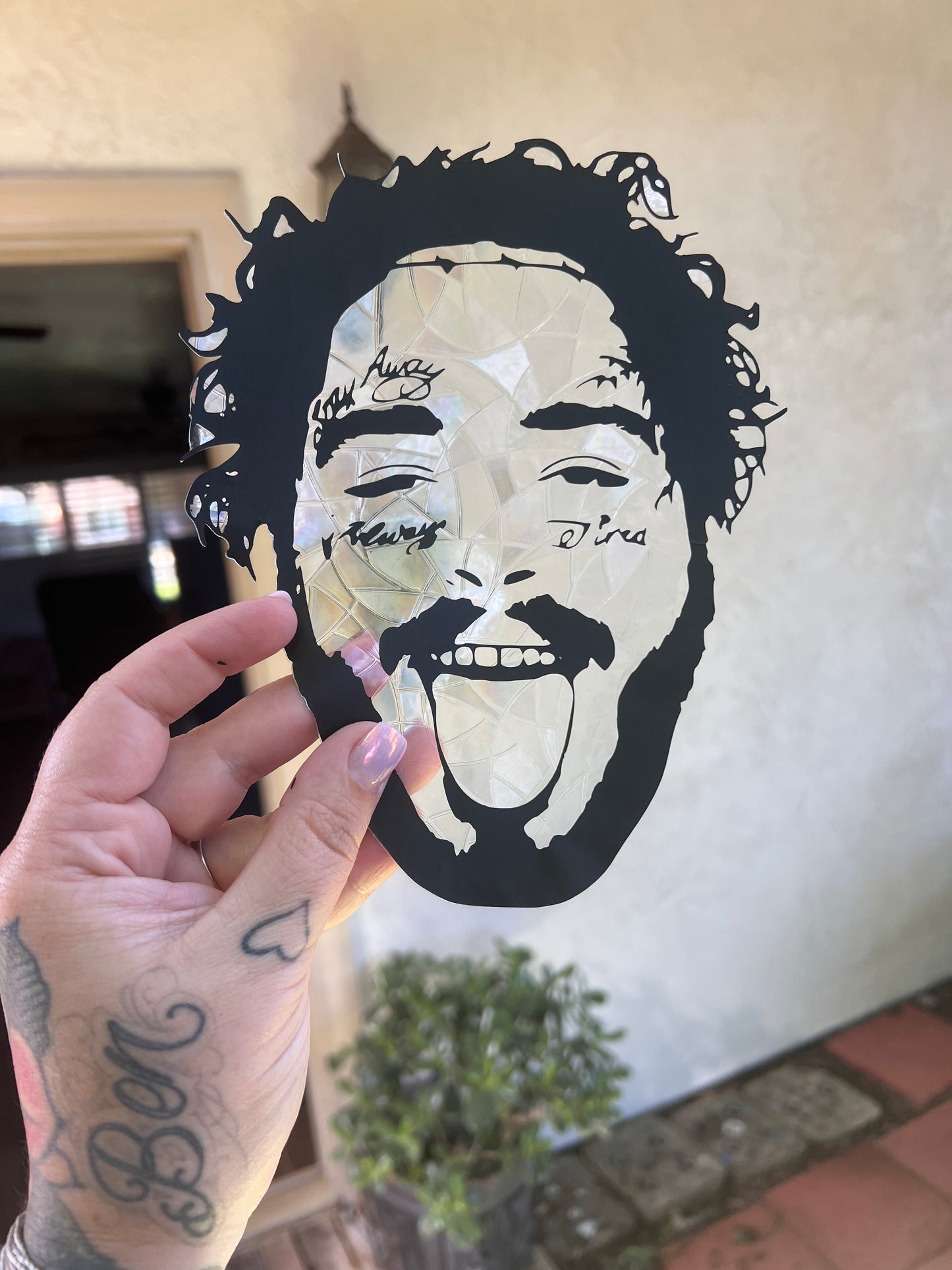 Posty window cling