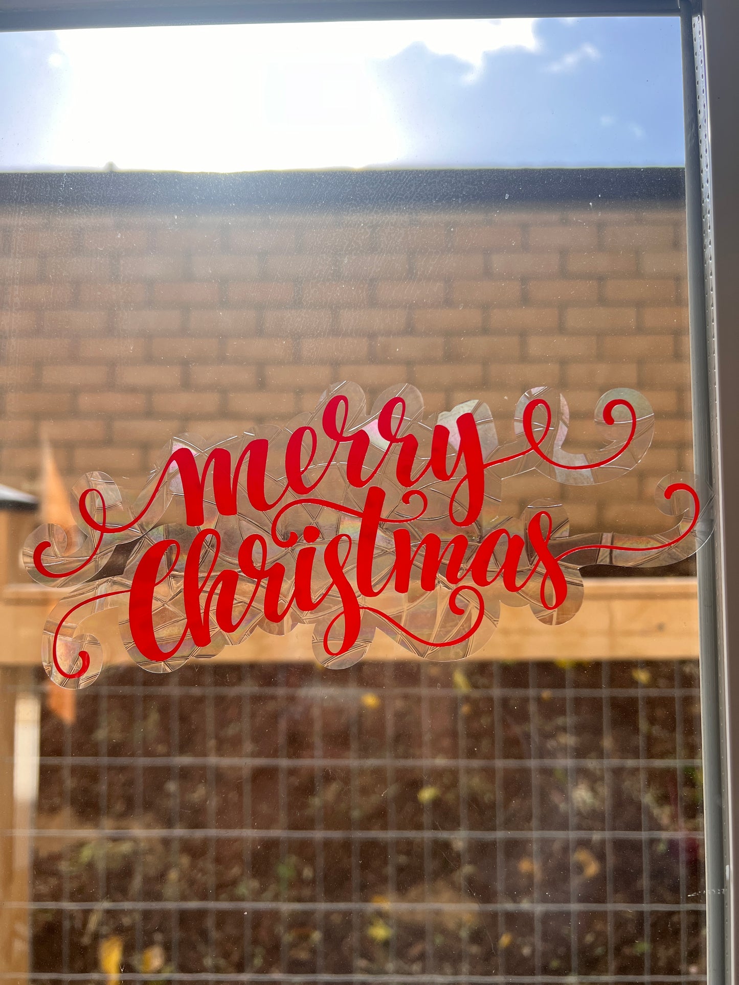 Christmas cling