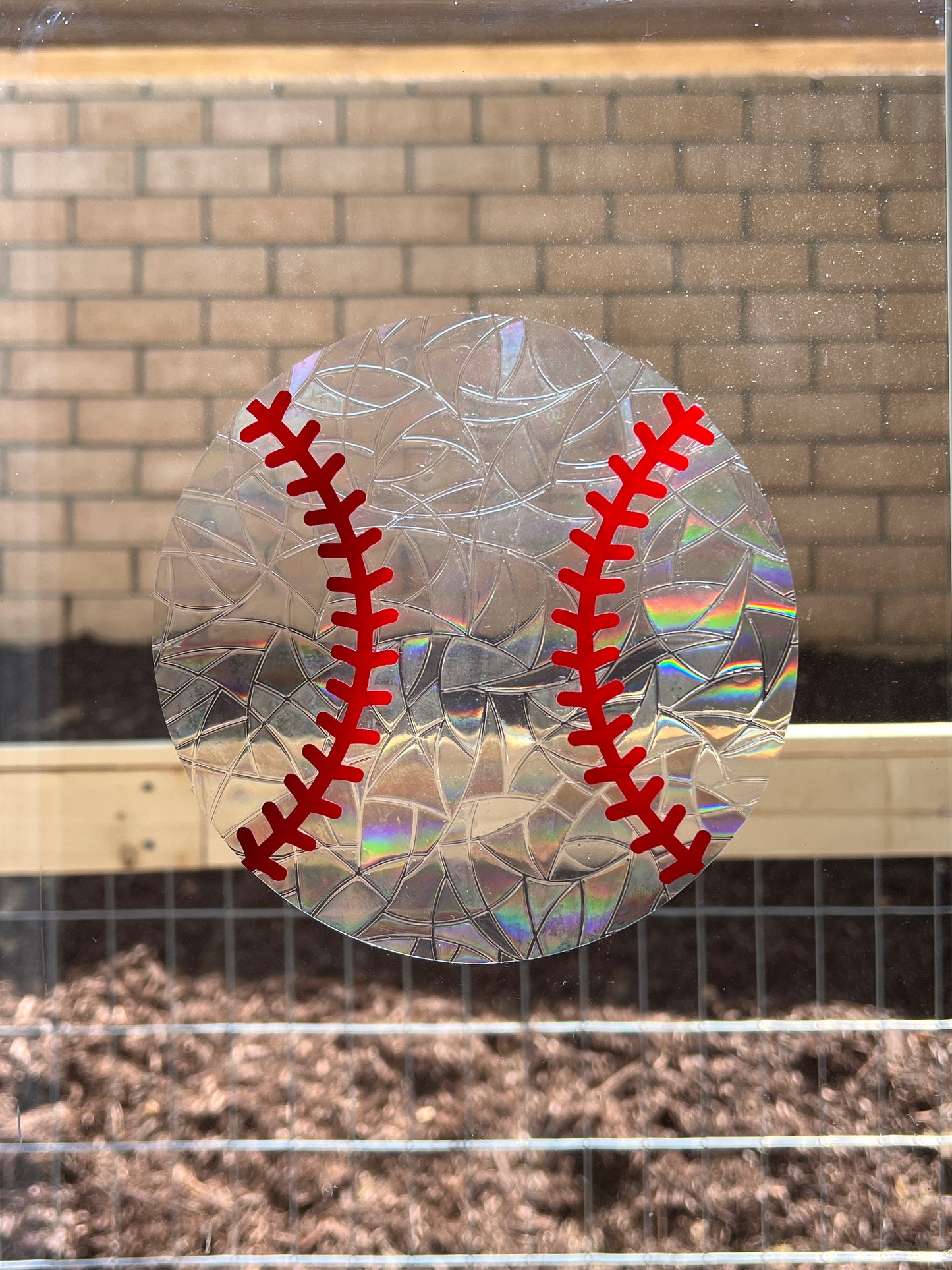Softball / Baseball window cling