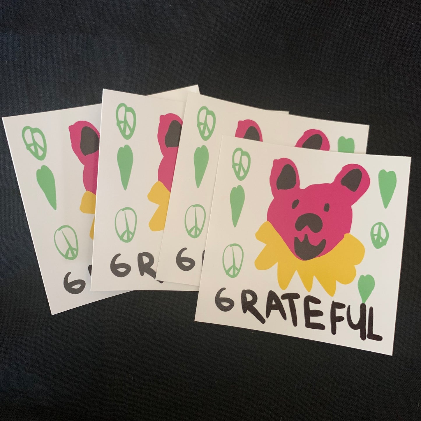 Grateful sticker