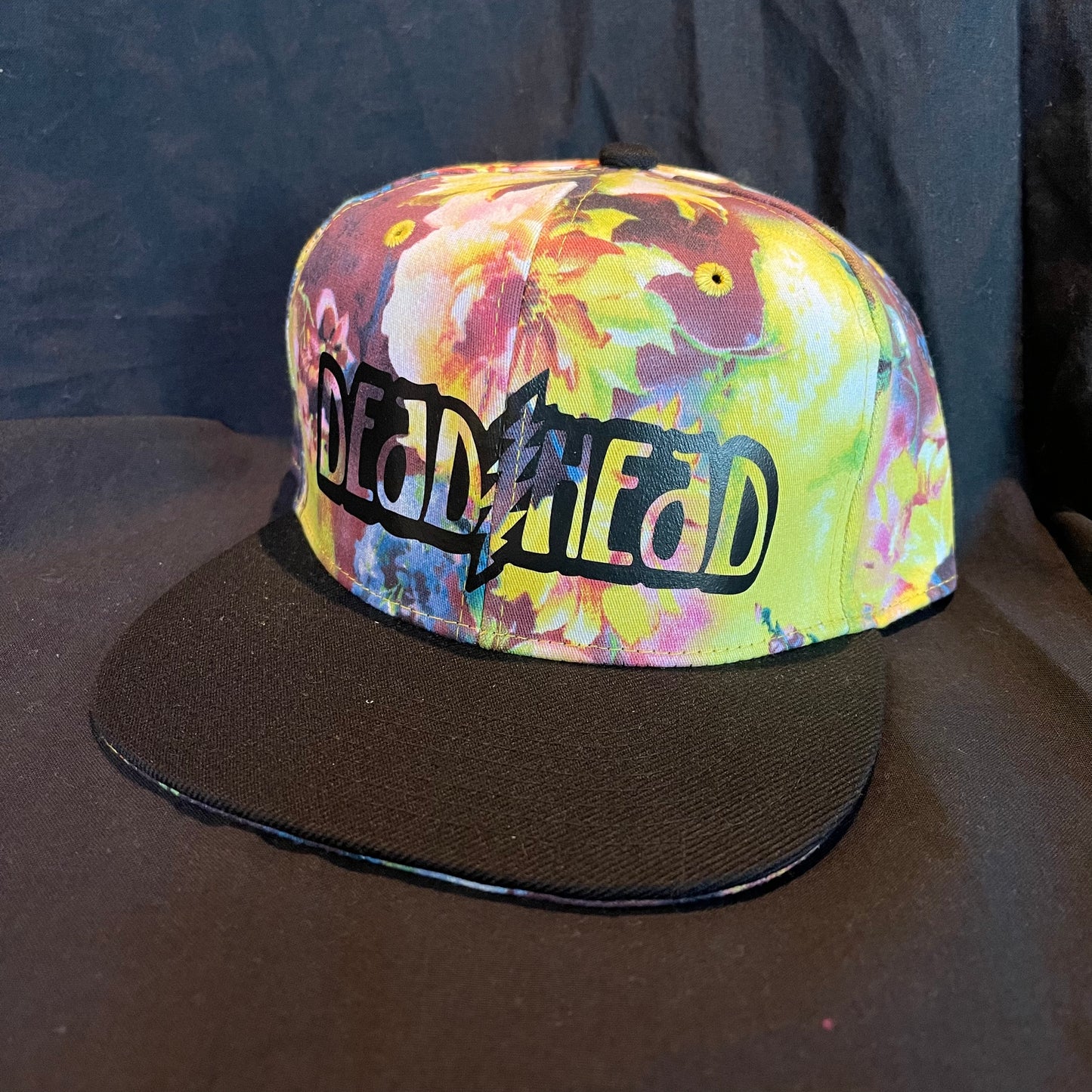 Floral SnapBack hat- Dead Head