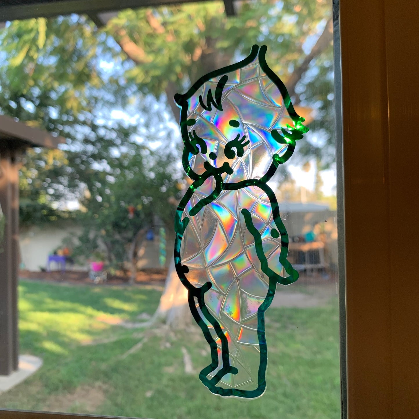 Kewpie window cling