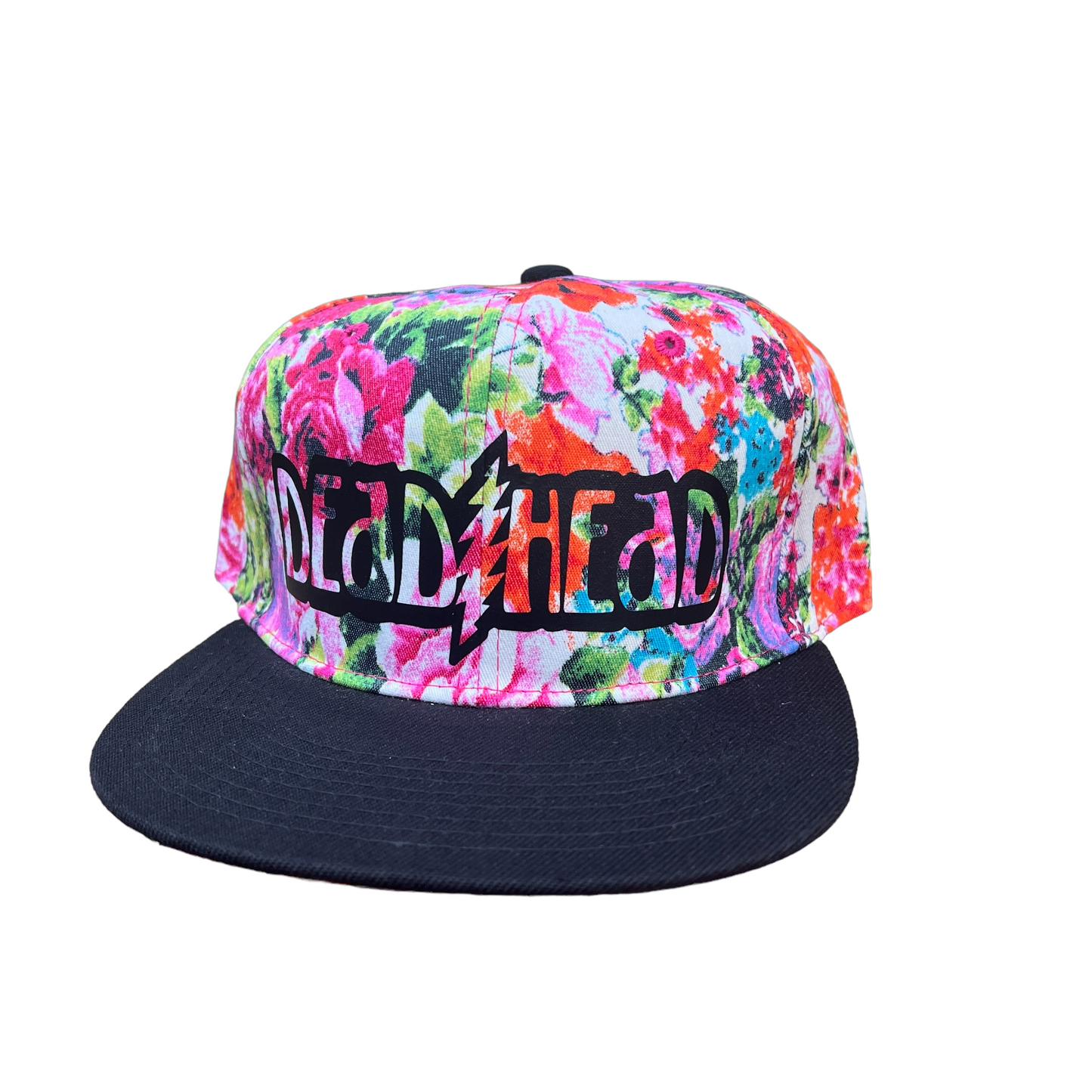 Floral SnapBack hat- Dead Head