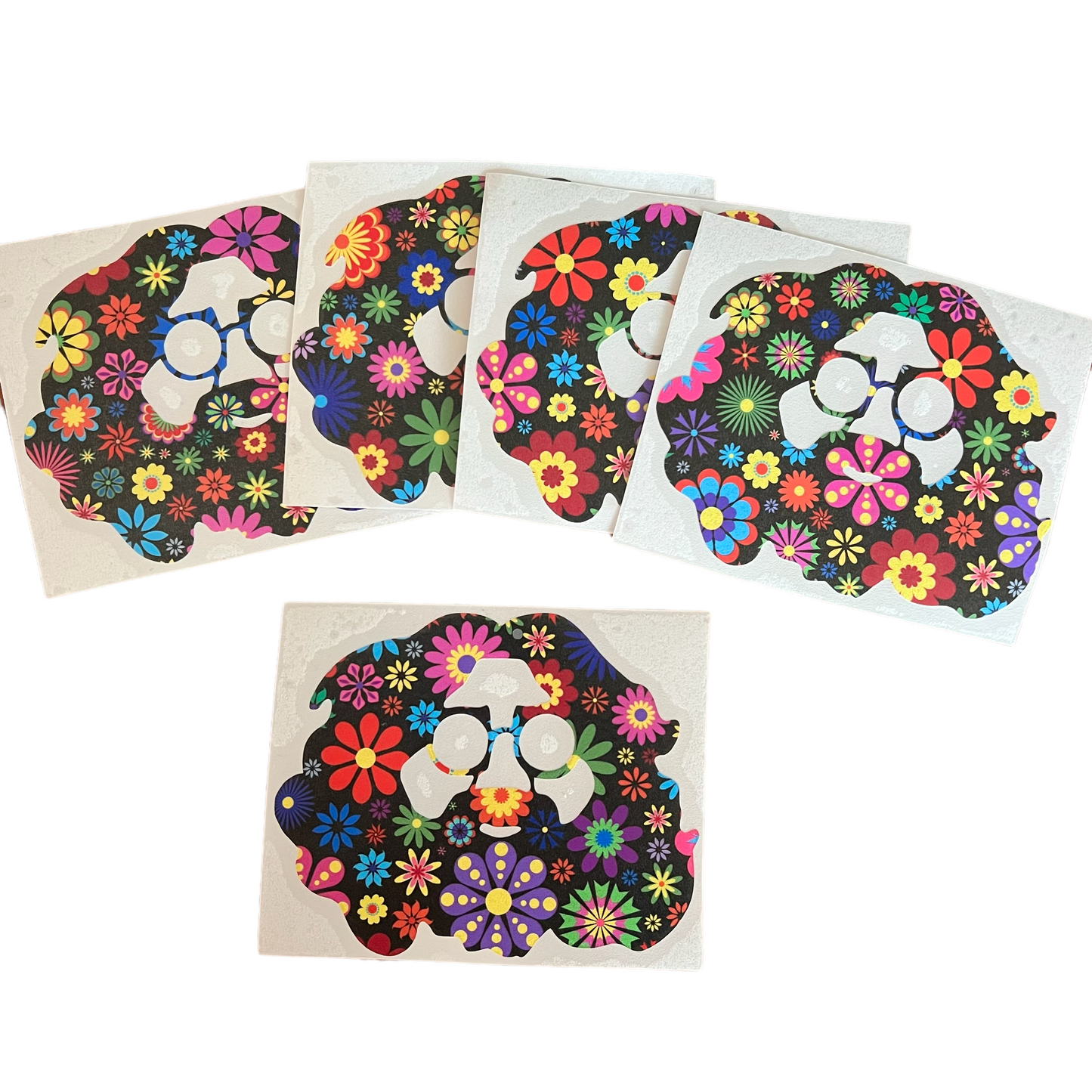 Jerry Retro Flower sticker