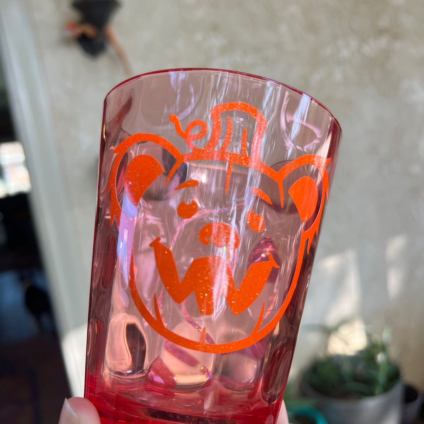Pumpkin Bear vinyl sticker