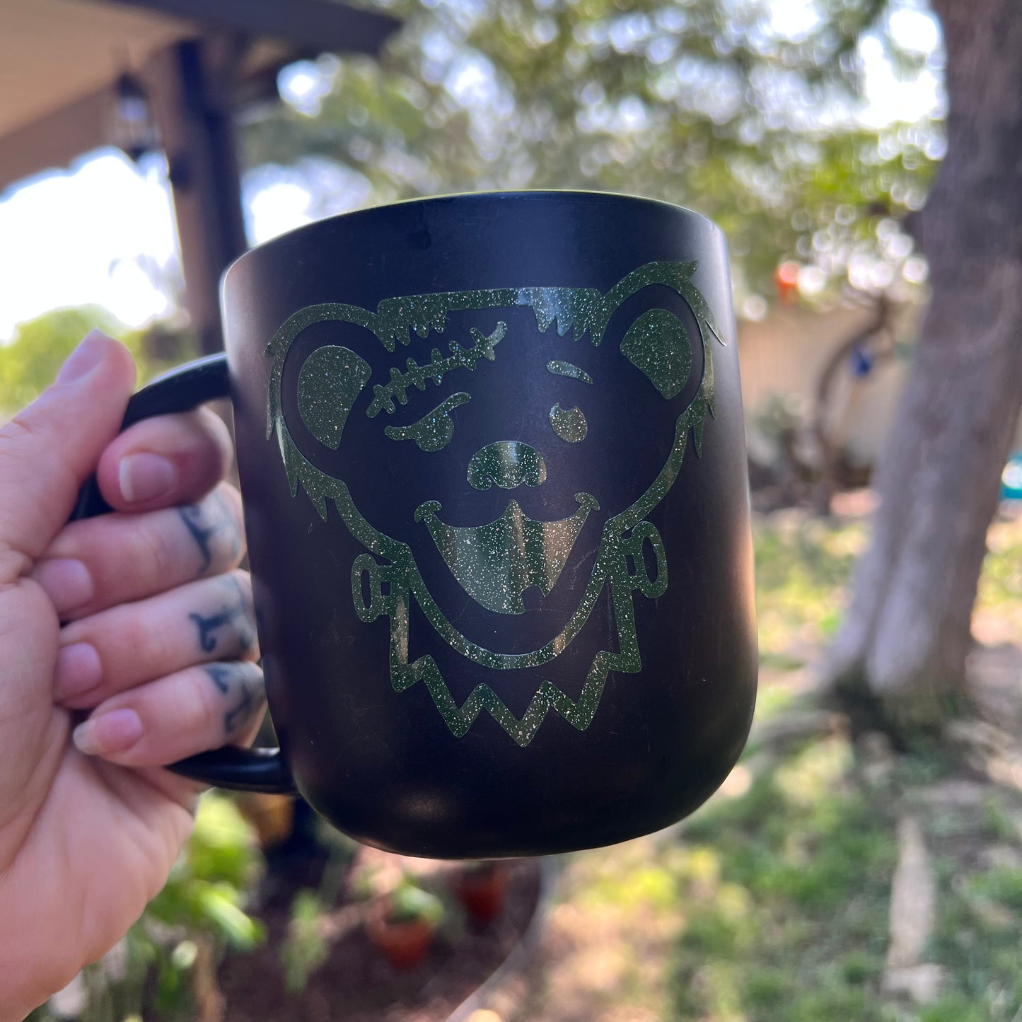 Frankenbear vinyl sticker