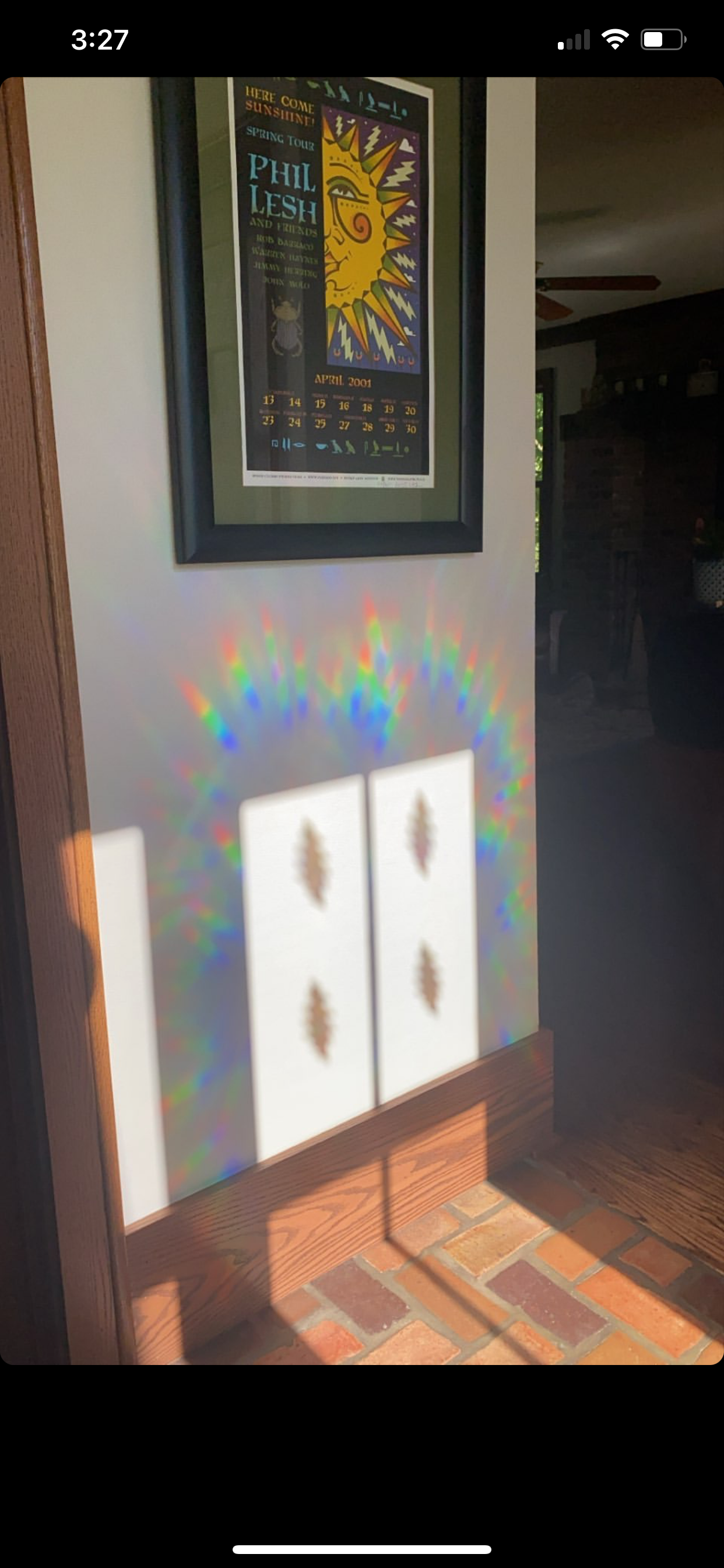 Bolt window cling