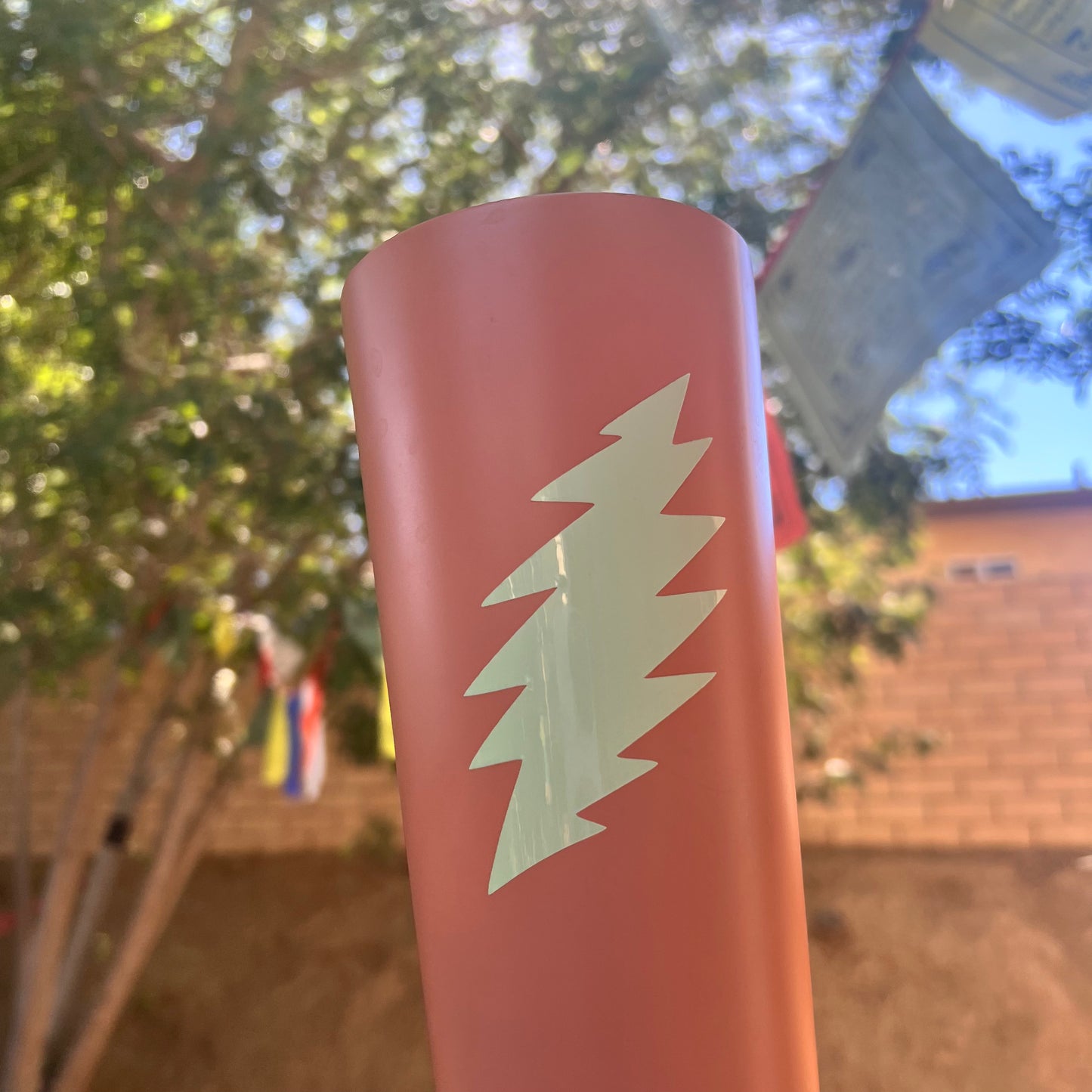 Glow in the dark- Bolt sticker