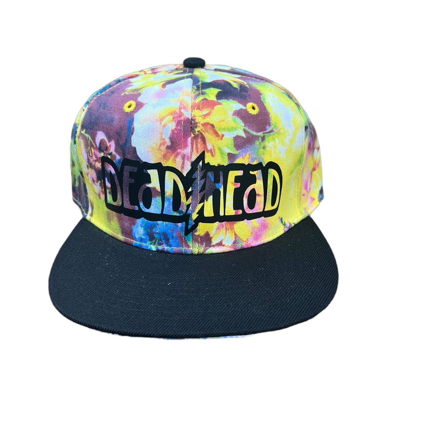 Floral SnapBack hat- Dead Head