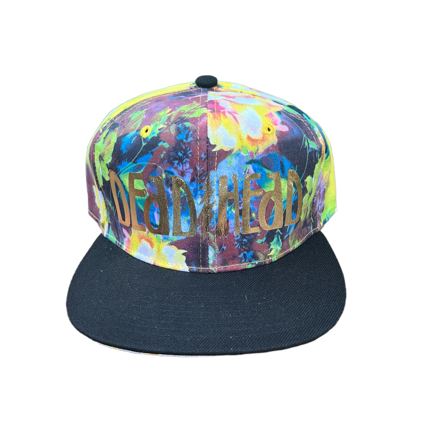 Floral SnapBack hat- Dead Head