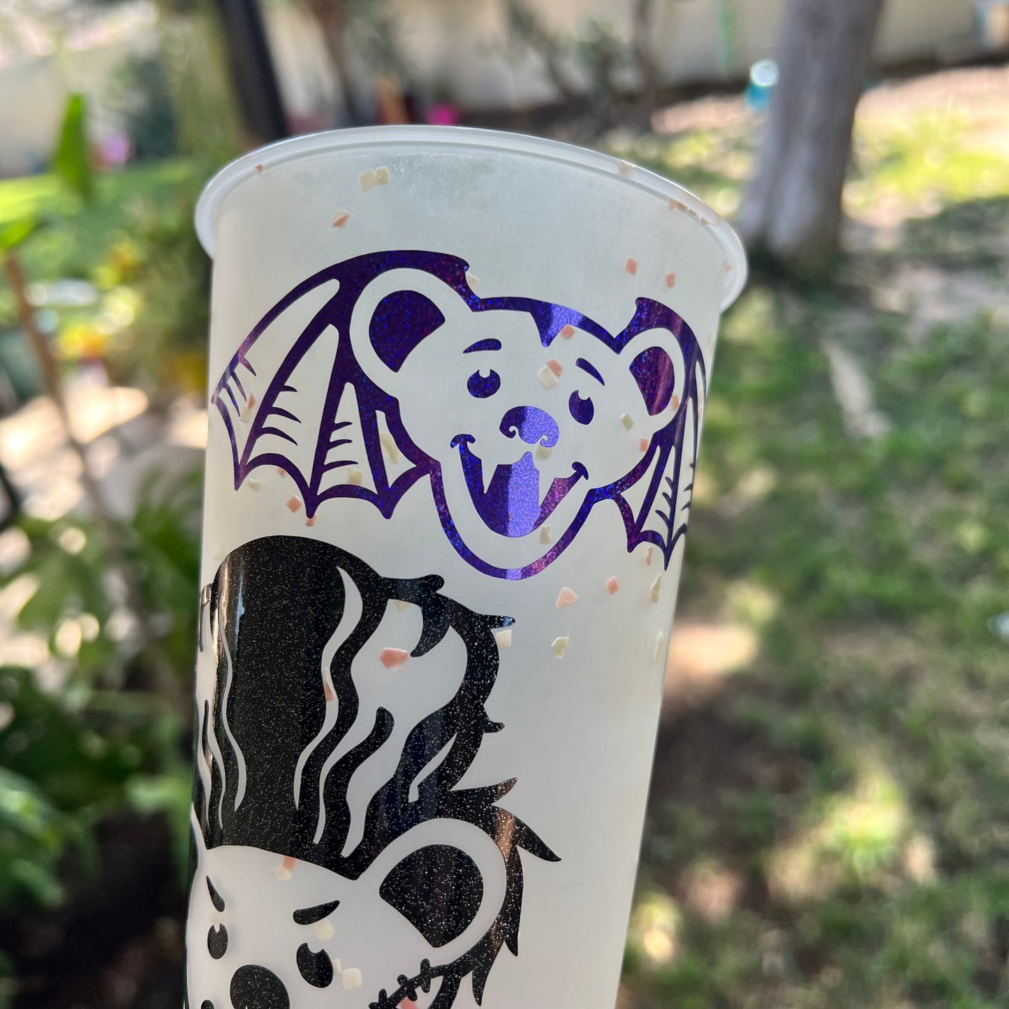 Vampire Bear Bat vinyl sticker