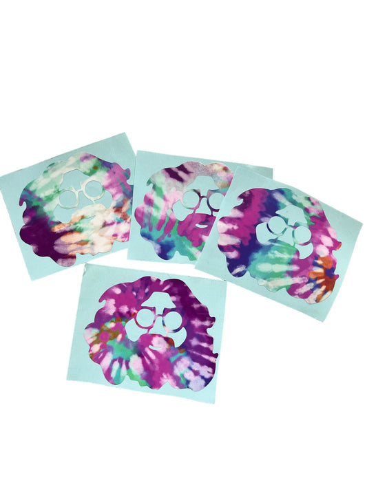 Jerry tie dye sticker