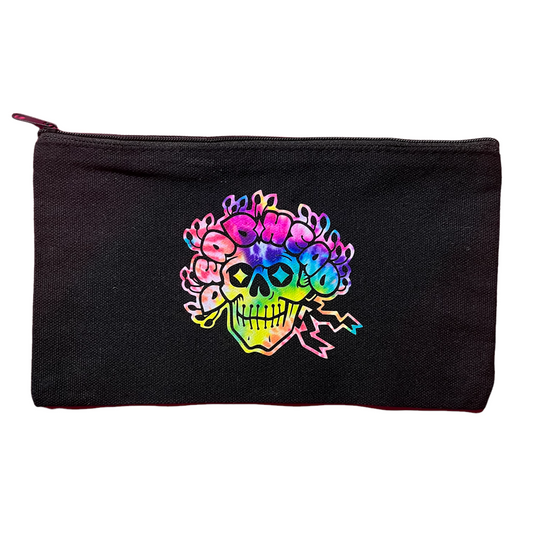 Dead Head zipper pouch