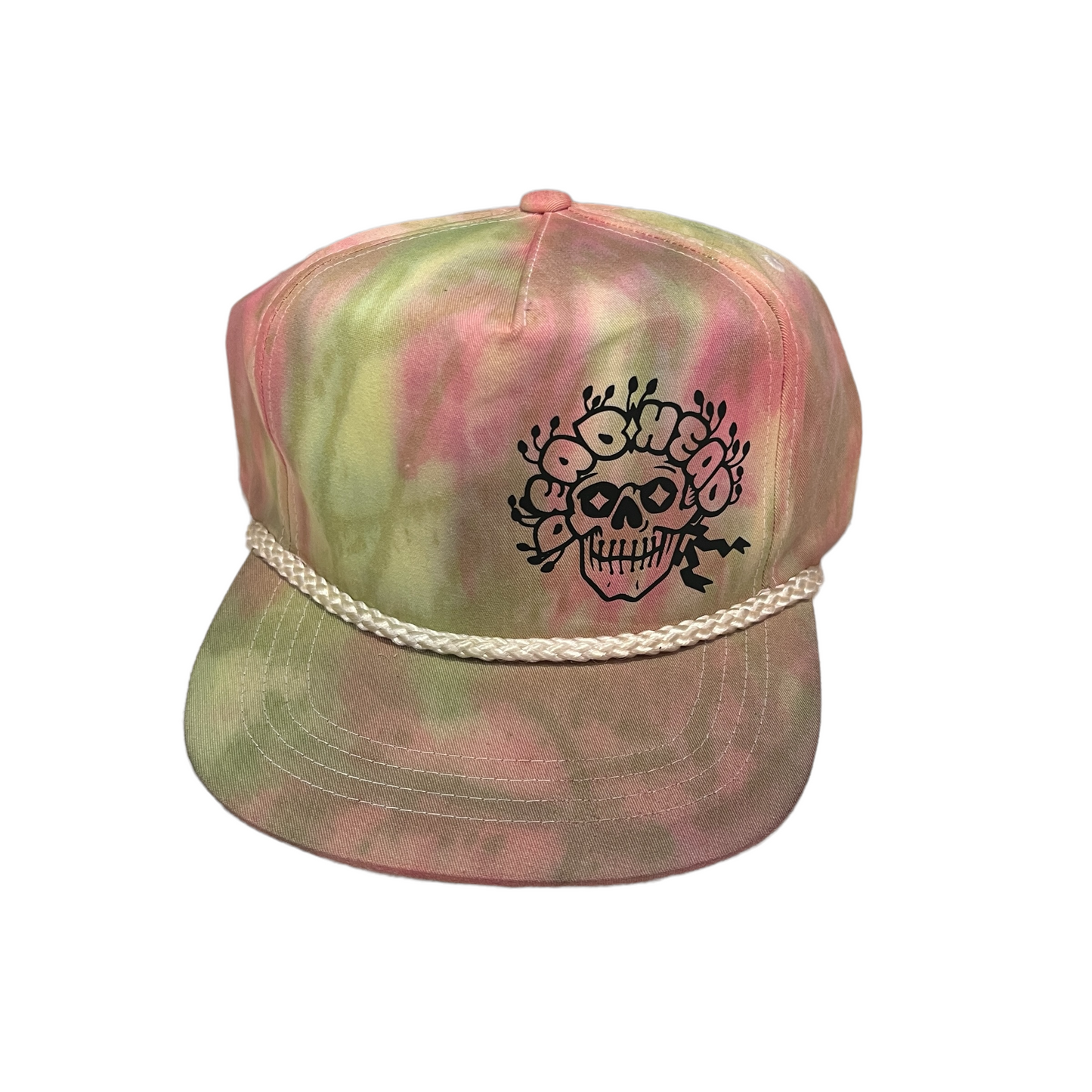 Hand dyed hat - dead head