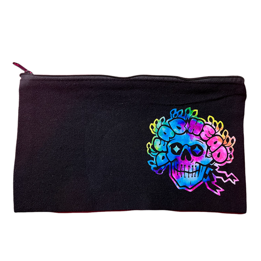 Dead Head zipper pouch