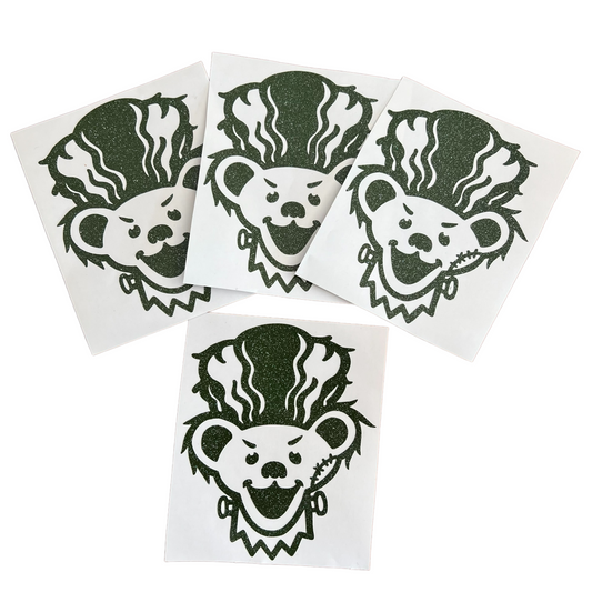 Bride of Frankenbear vinyl sticker