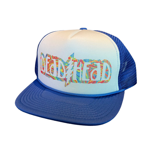 Blue/white Trucker Hat