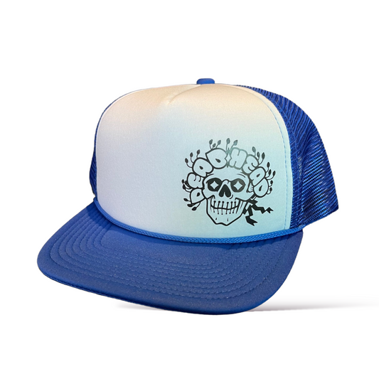 Blue/white Trucker Hat