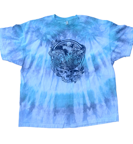 3XL - northbound stealie dye shirt