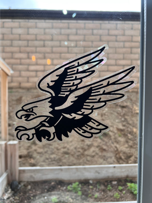 Screaming Eagle window cling