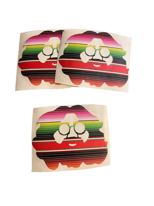 Jerry serape vinyl sticker