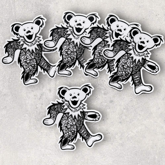 Bodysuit bear sticker