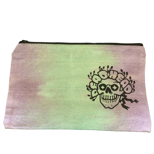 Dead Head zipper pouch