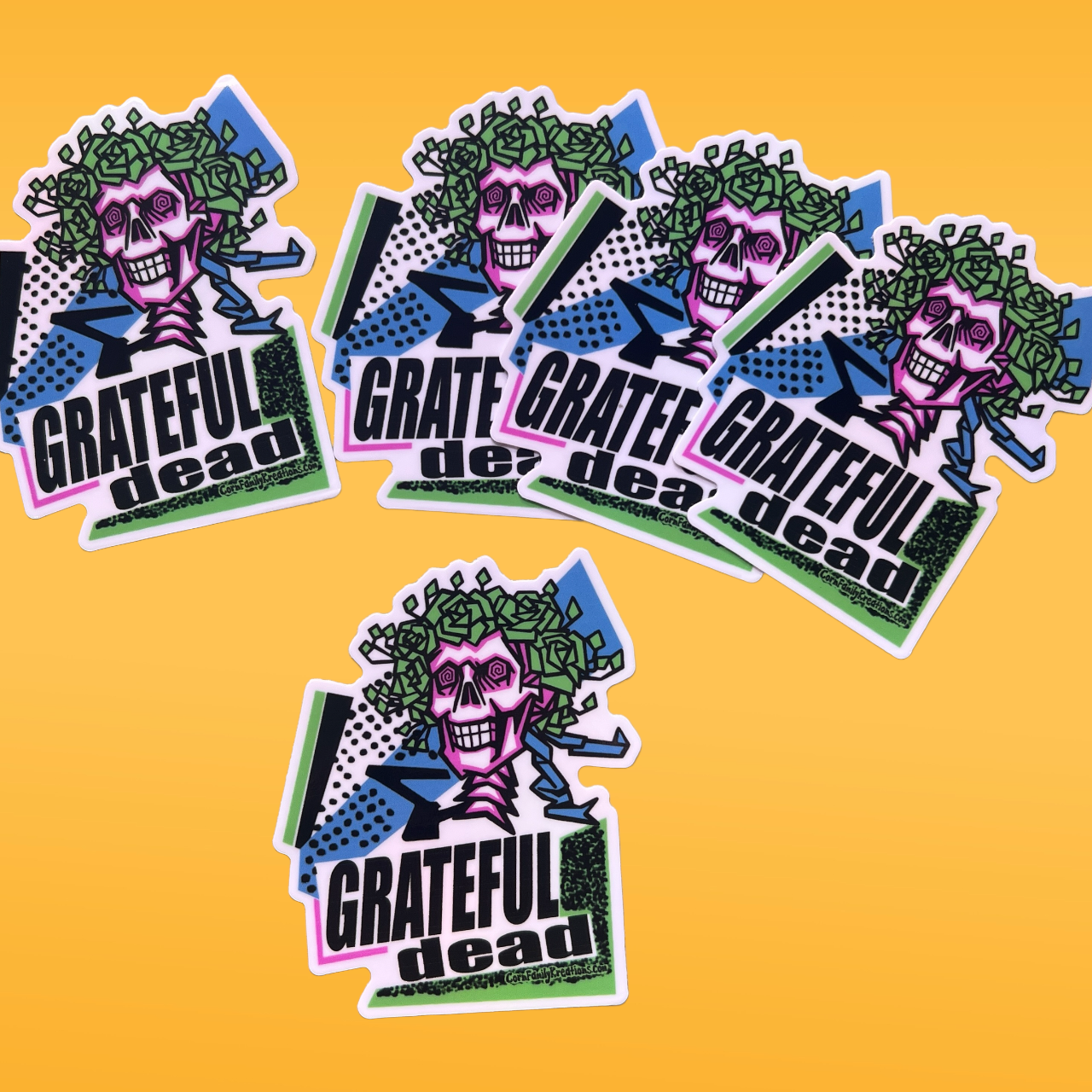 Grateful Gonz stickers