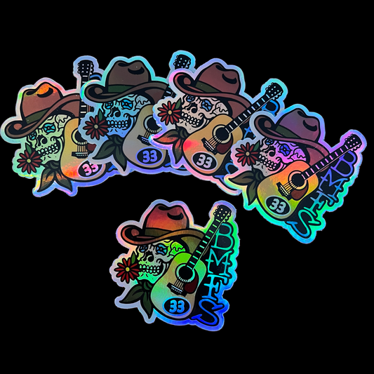 Holographic BMFS stickers