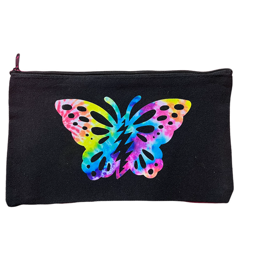 Butterfly Bolt zipper pouch