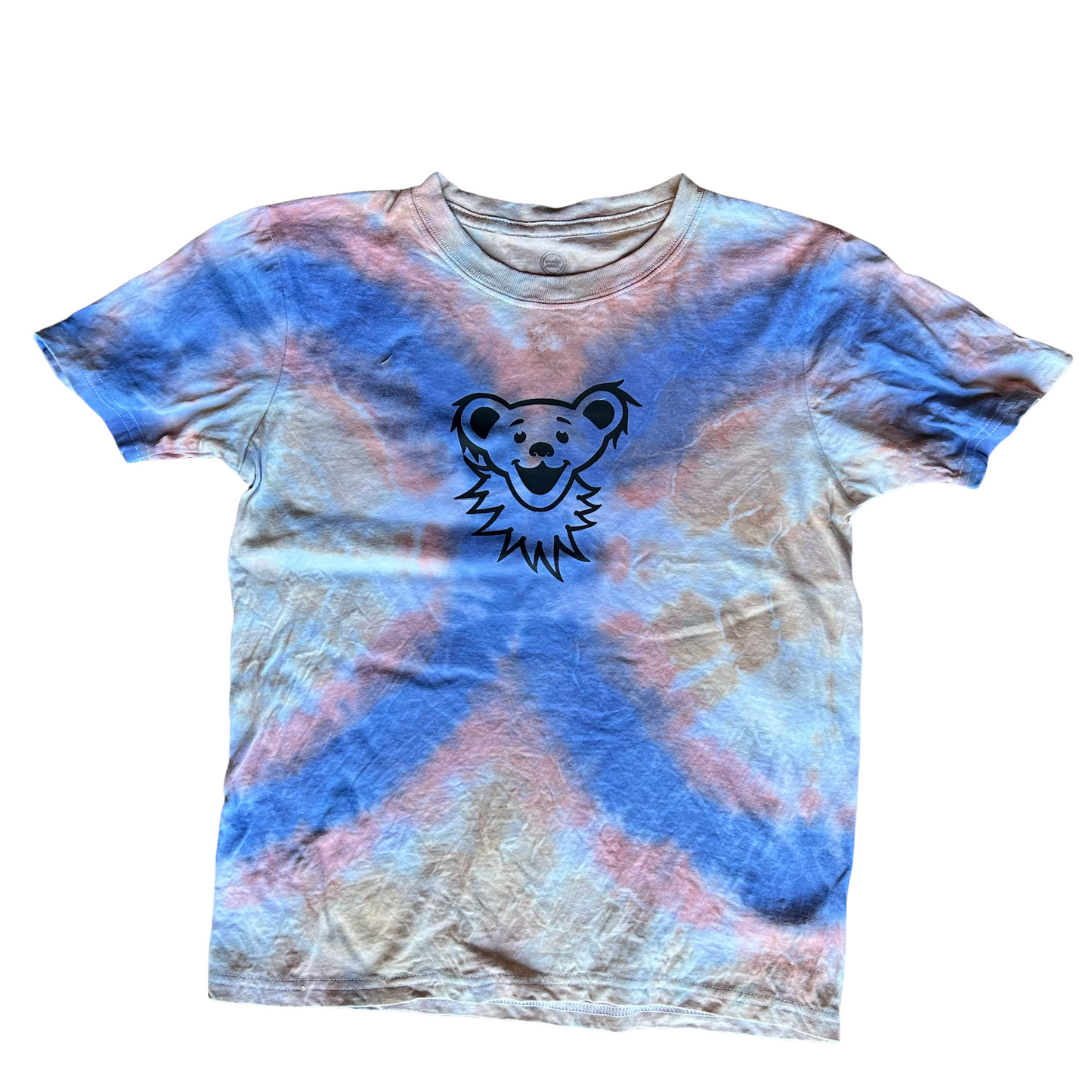 Large size 10/12 kids dye shirt - bear